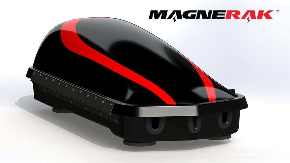 MAGNERAK Fishing Rod Rack for Roof of ANY Vehicle